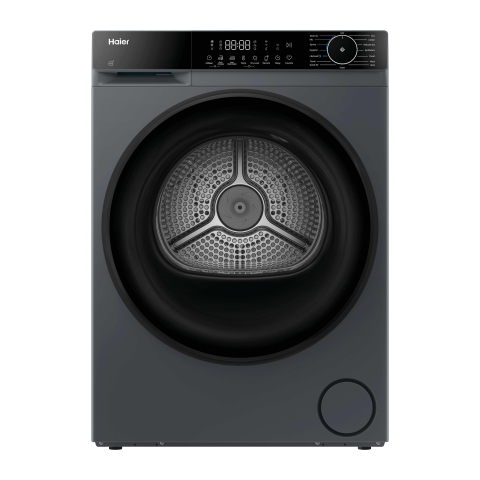 Haier HD90-D357U1G-UK 9kg Heat Pump Tumble Dryer - Graphite