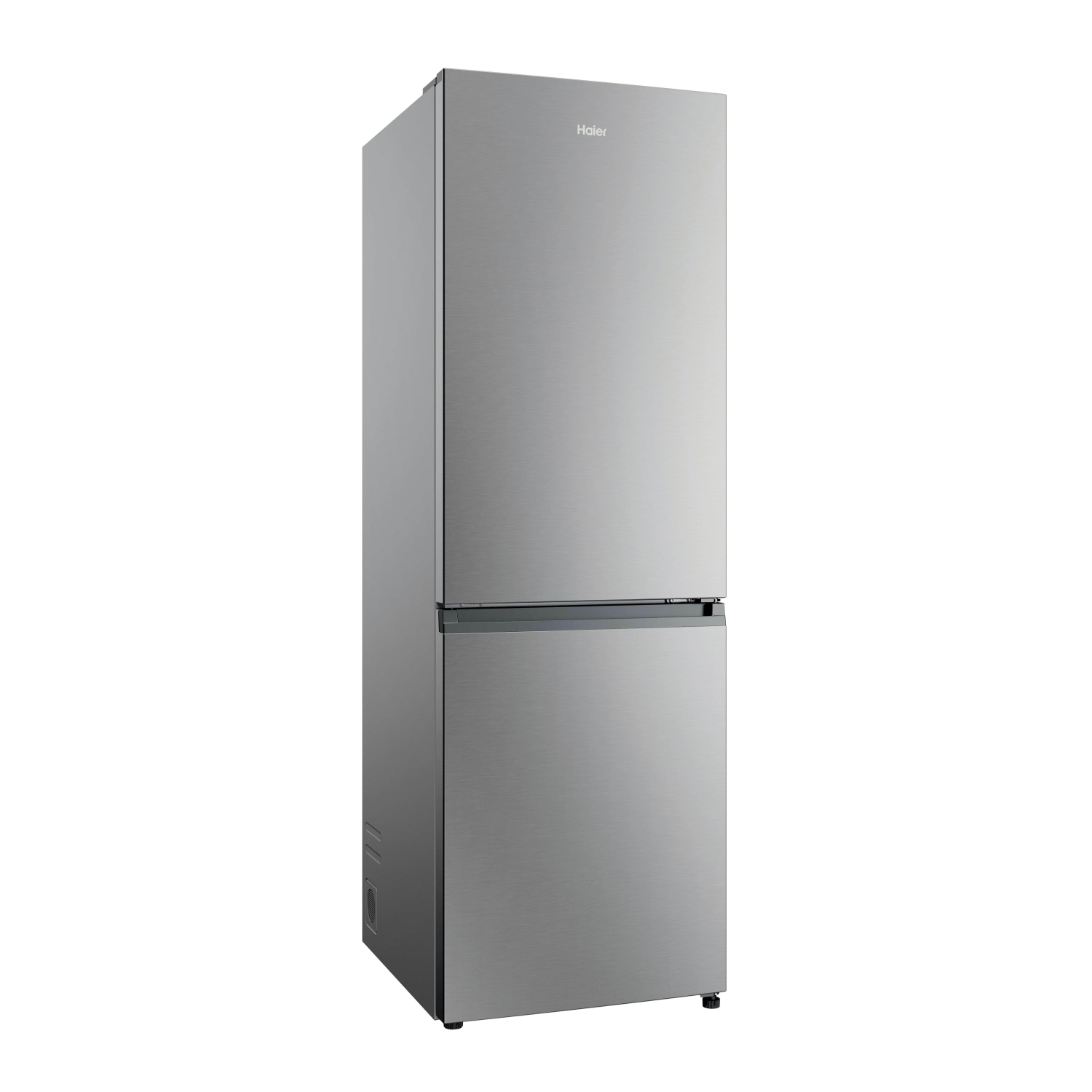 Haier 2D 60 Series 3 HDPR3618DNPK 355L Total No Frost Fridge Freezer - Stainless Steel full image
