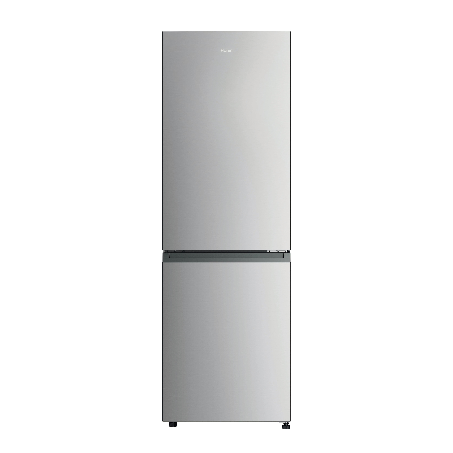 Haier 2D 60 Series 3 HDPR3618DNPK 355L Total No Frost Fridge Freezer - Stainless Steel full image