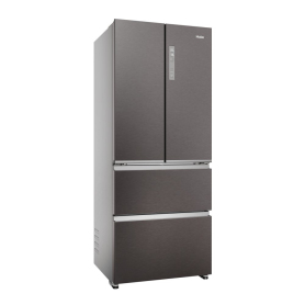 Haier HFR3718ENMD 70cm 60/40 Total No Frost Fridge Freezer - Dark Inox - 7