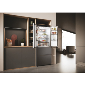 Haier HFR3718ENMD 70cm 60/40 Total No Frost Fridge Freezer - Dark Inox - 2