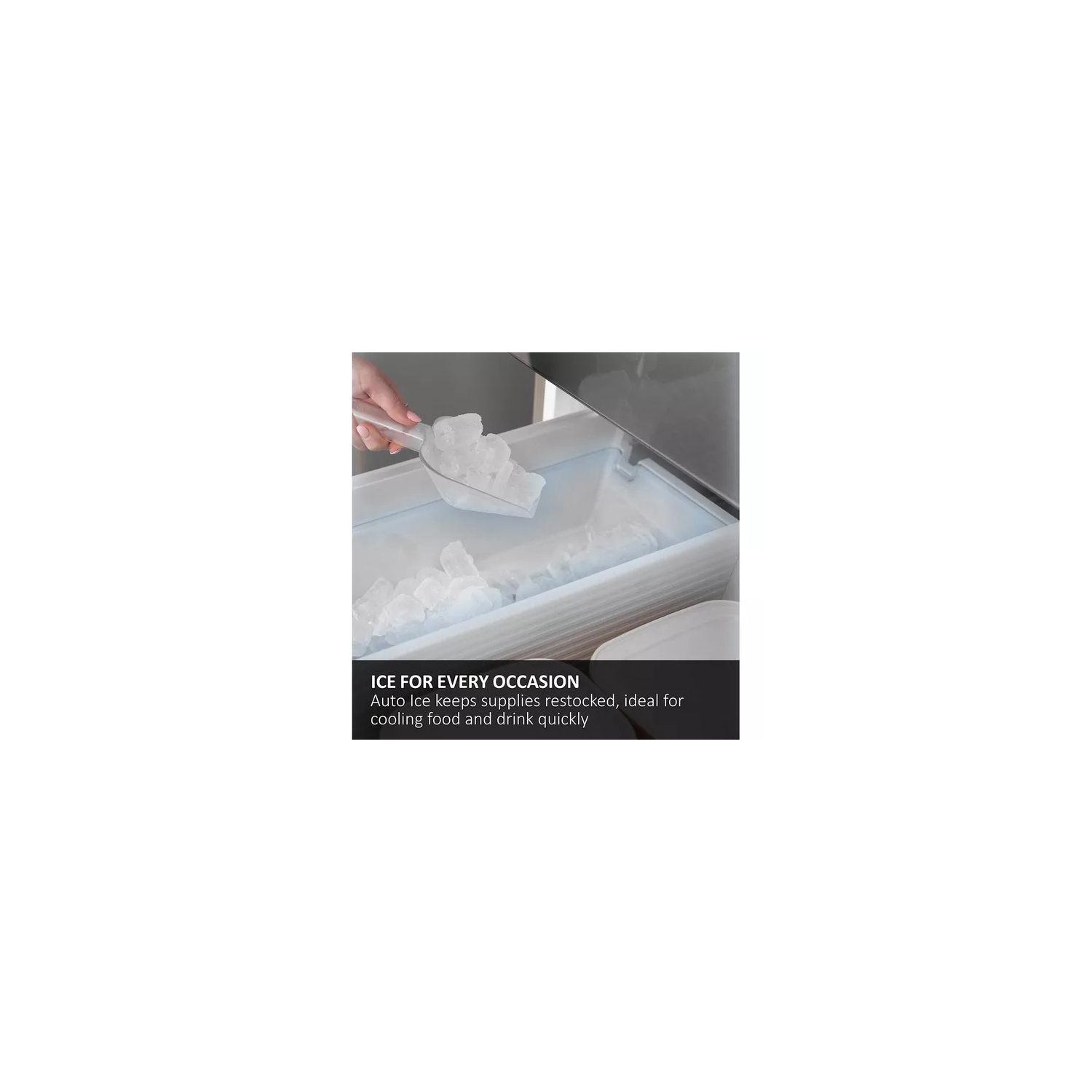 Haier HFR79F19DFGB  No Frost Multi-Door Fridge Freezer - Glass Inox Look full image
