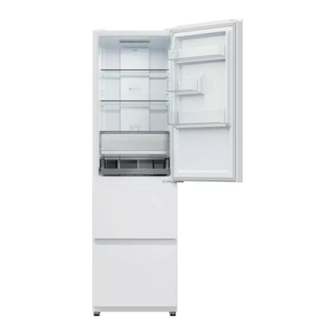 Haier HTR3518ENMWK 60/40 Total Frost Free Fridge Freezer - White