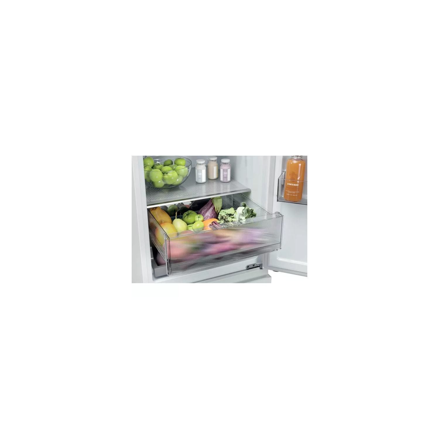 Haier HTR3518ENMWK 60/40 Total Frost Free Fridge Freezer - White full image