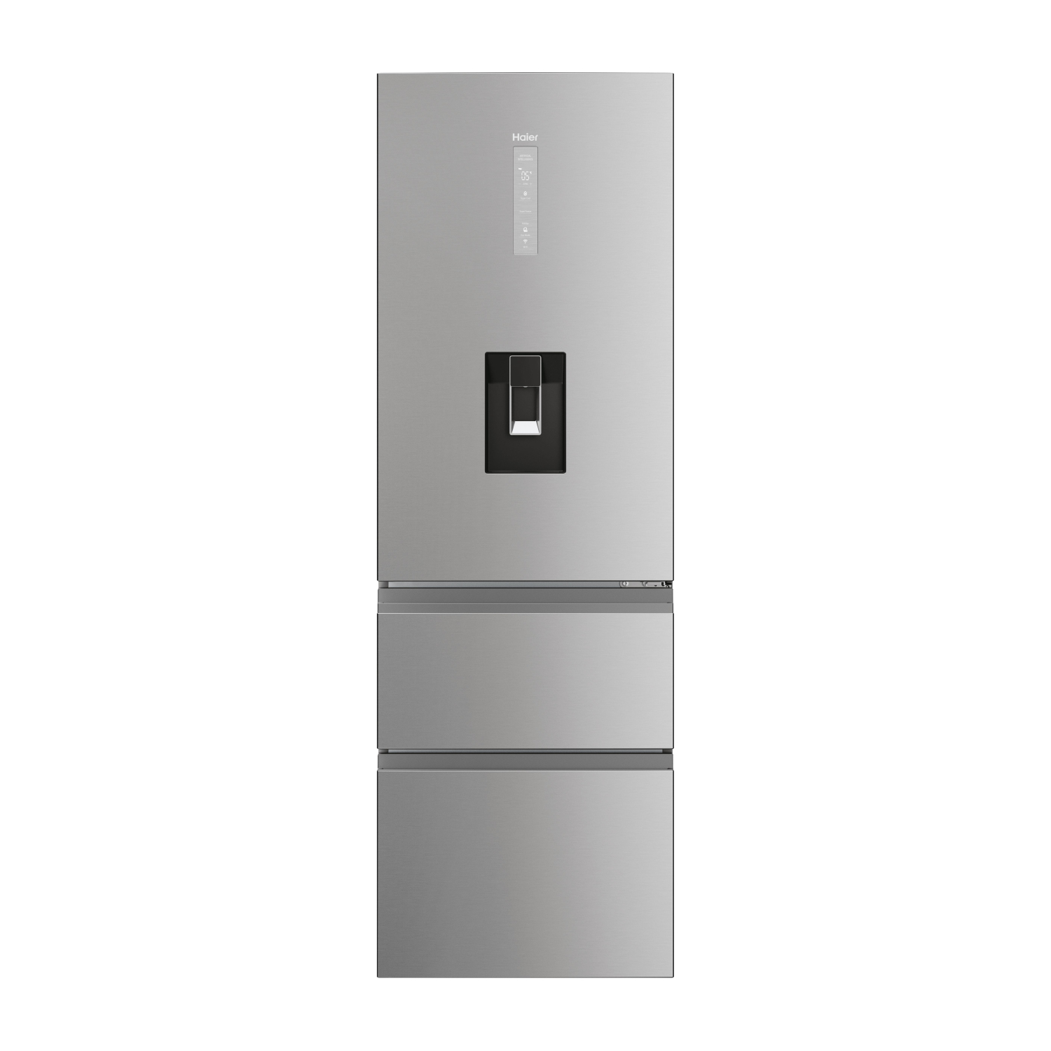 Haier HTW5618EWMG 60/40 Fridge Freezer - Silver full image