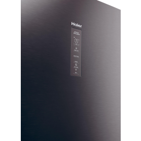 Haier HTW5618EWMP 59.5cm 3D Fridge Freezer - Dark Inox - 3