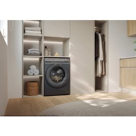 Haier X7 HW100B14367GUUK 10kg 1400 spin WiFi Connected Washing Machine - Graphite