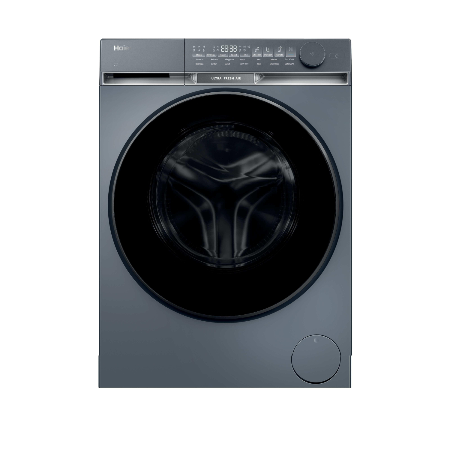 Haier HW100-B14387GUU 10kg, 1400 Spin Washing Machine - Graphite full image