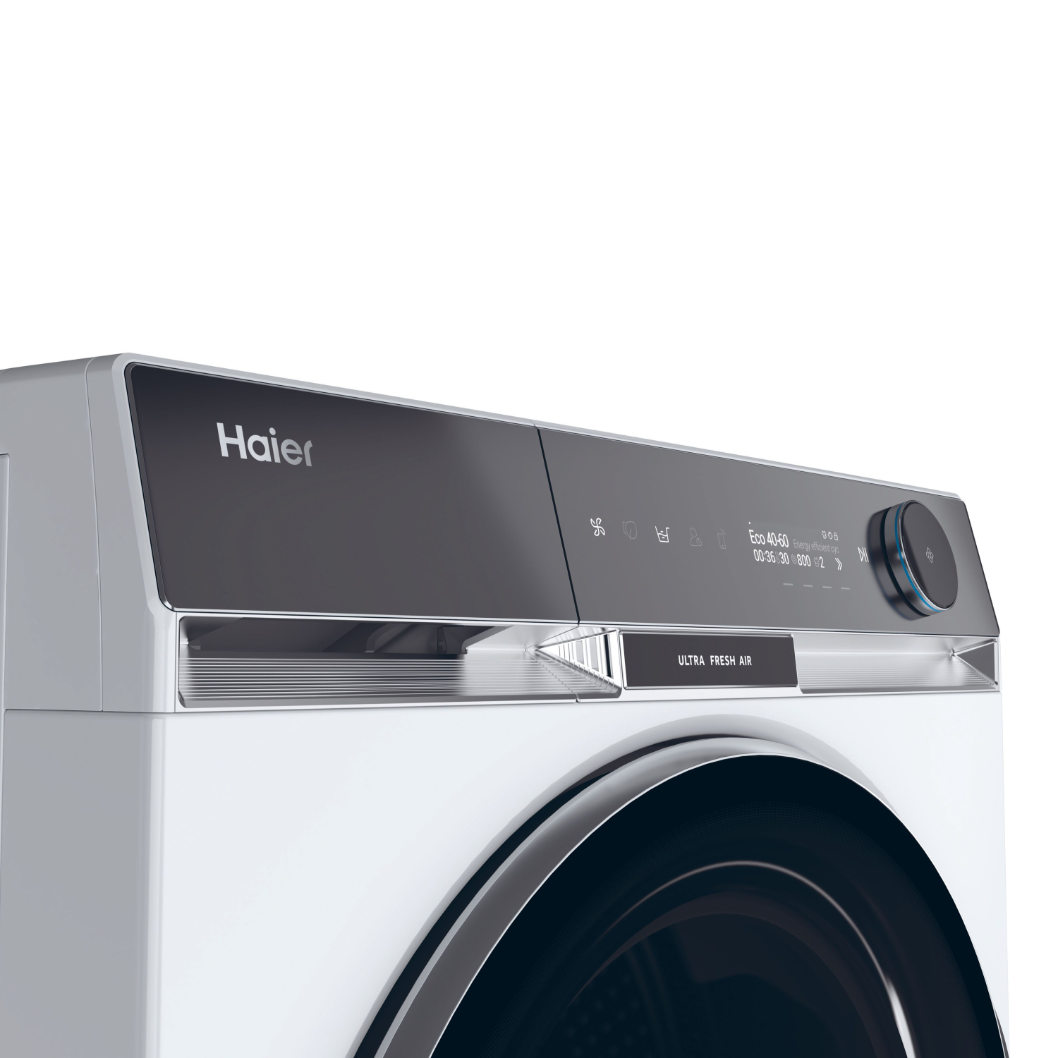Haier X11 HW110-BD14397UUK 11kg 1400  Spin Washing Machine - White full image