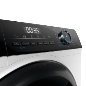 Haier HW80-B16939 8kg 1600 Spin Washing Machine - White - 5