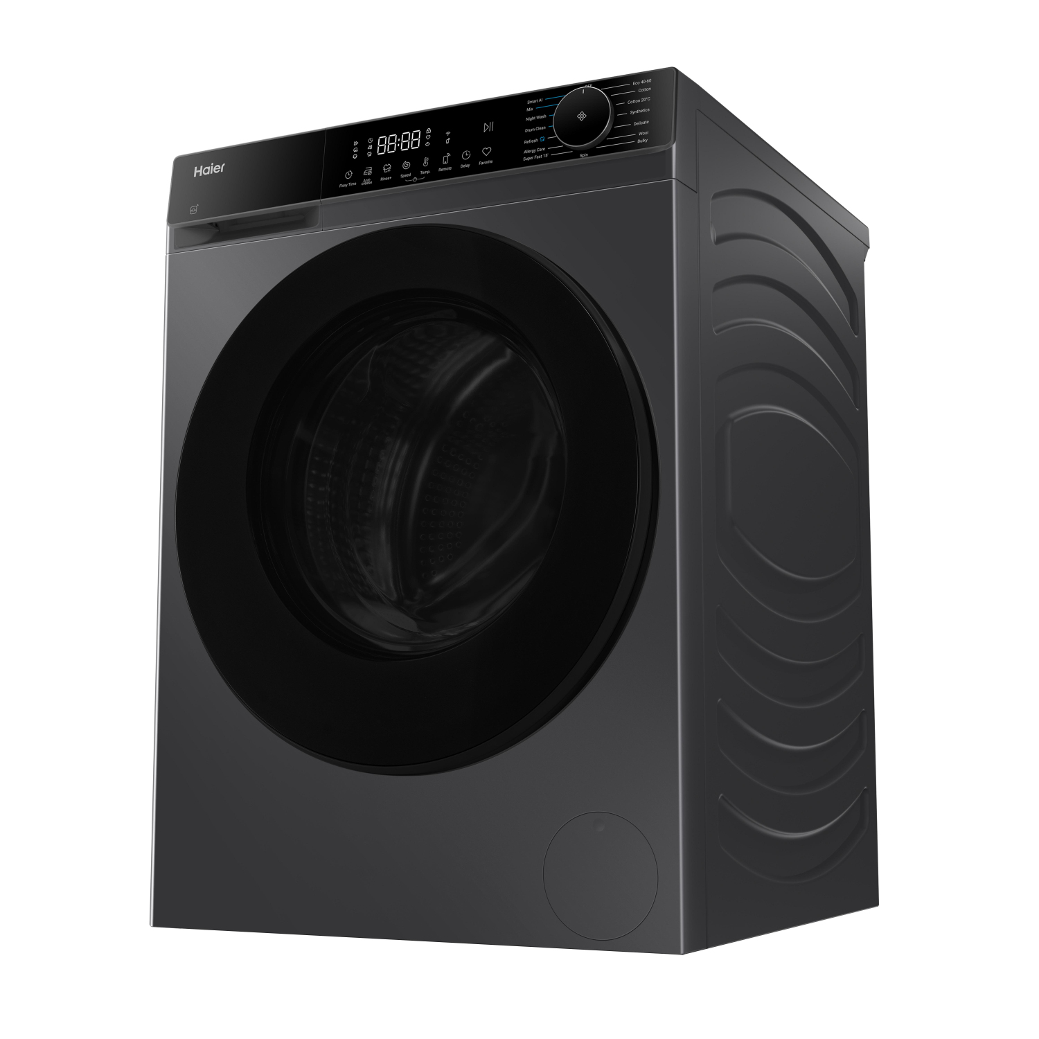 Haier X5 Plus HW9BP14357AEGTUK 9kg 1400 Spin Washing Machine - Graphite, full image