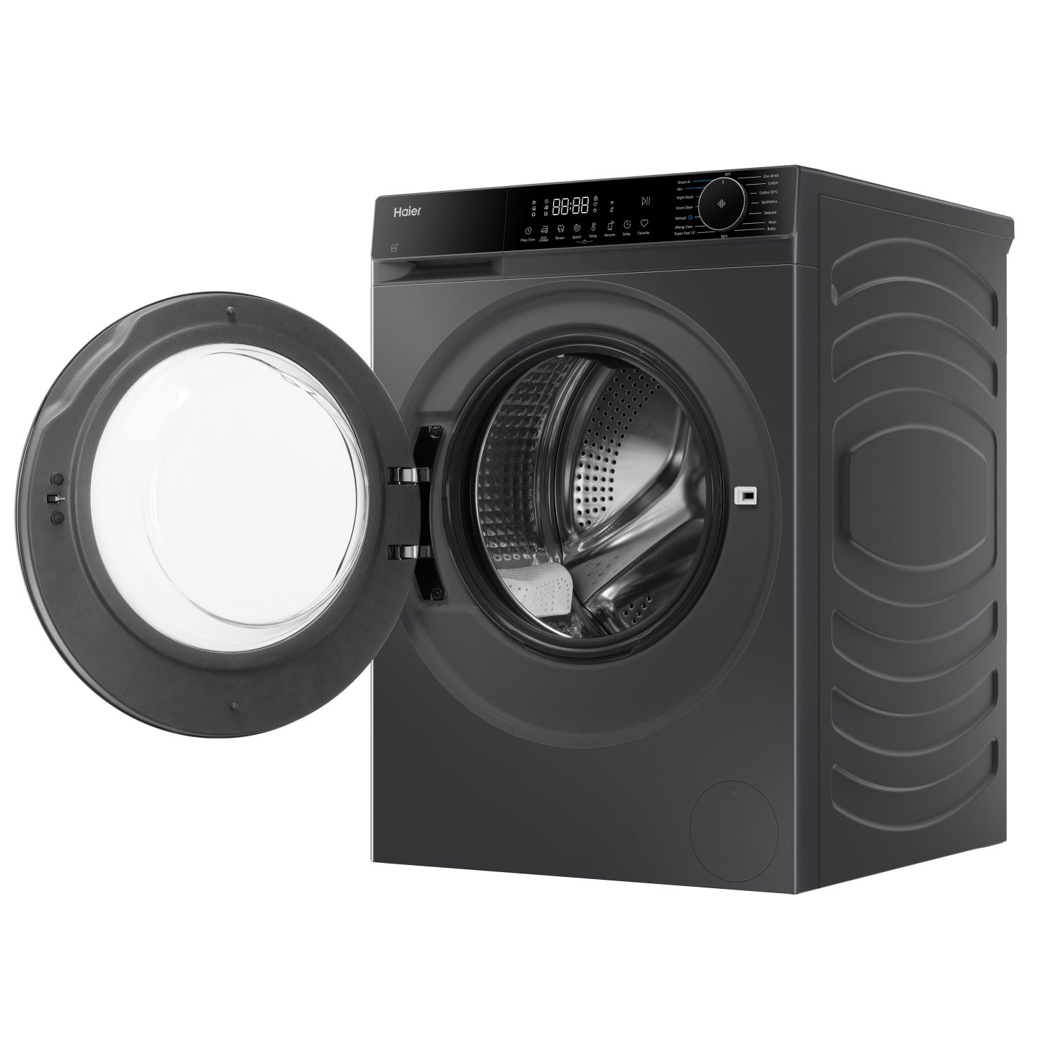Haier X5 Plus HW9BP14357AEGTUK 9kg 1400 Spin Washing Machine - Graphite, full image