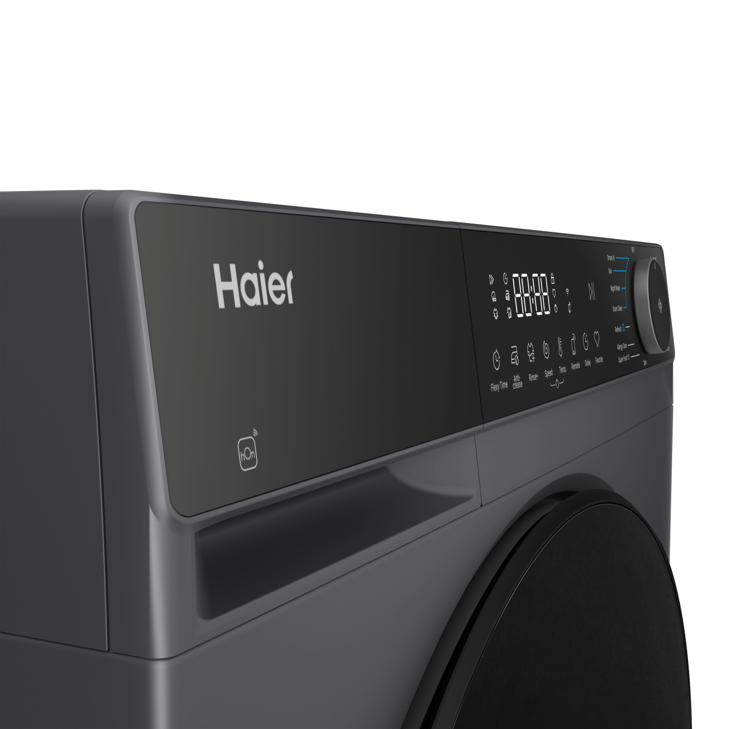 Haier X5 Plus HW9BP14357AEGTUK 9kg 1400 Spin Washing Machine - Graphite, full image