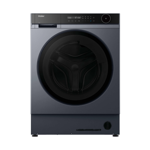 Haier HWB100B14858GUUK 10kg 1400 Spin Built In Washing Machine - Graphite & Black