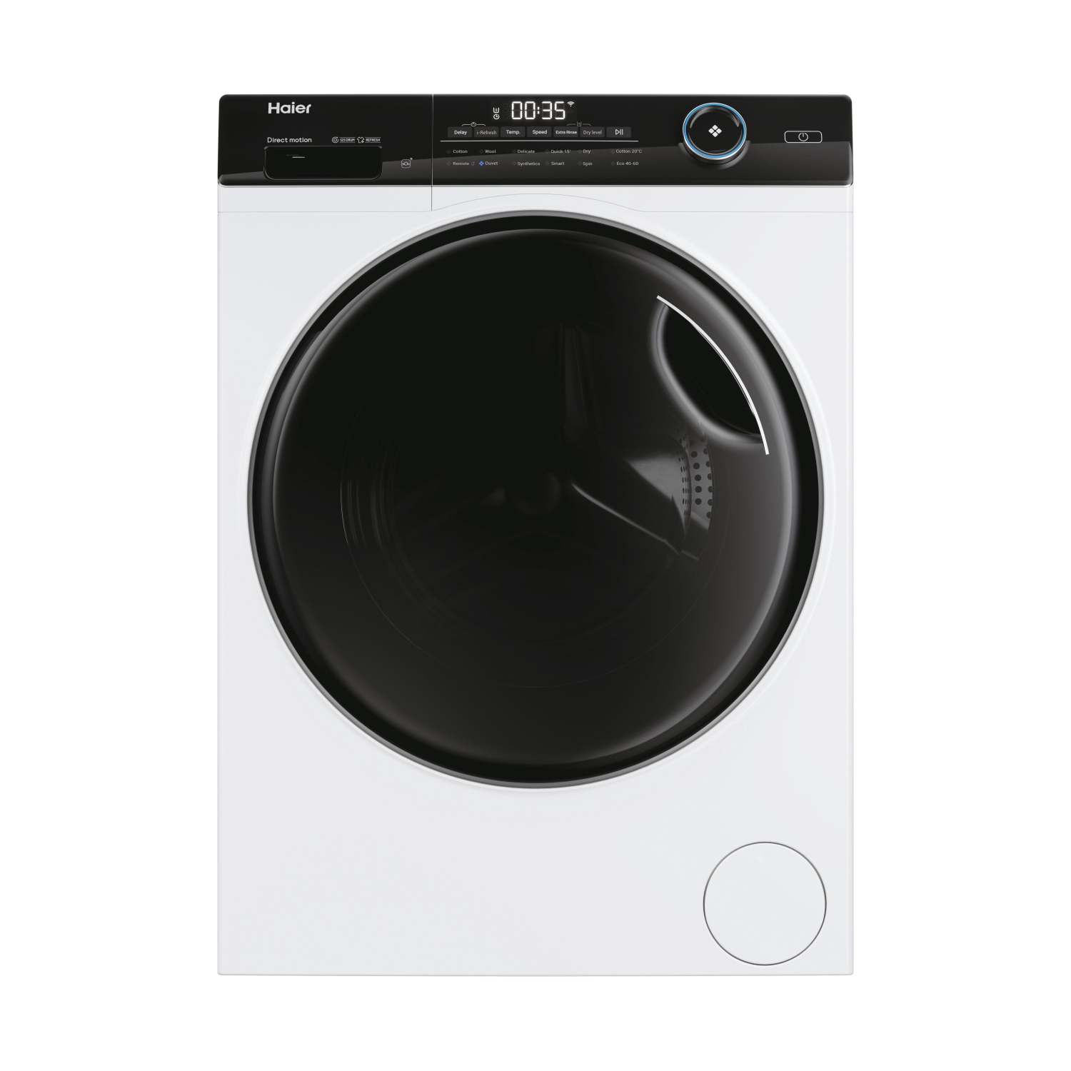Haier HWD100B14959U1 10kg/6kg 1400 Spin Washer Dryer - White full image