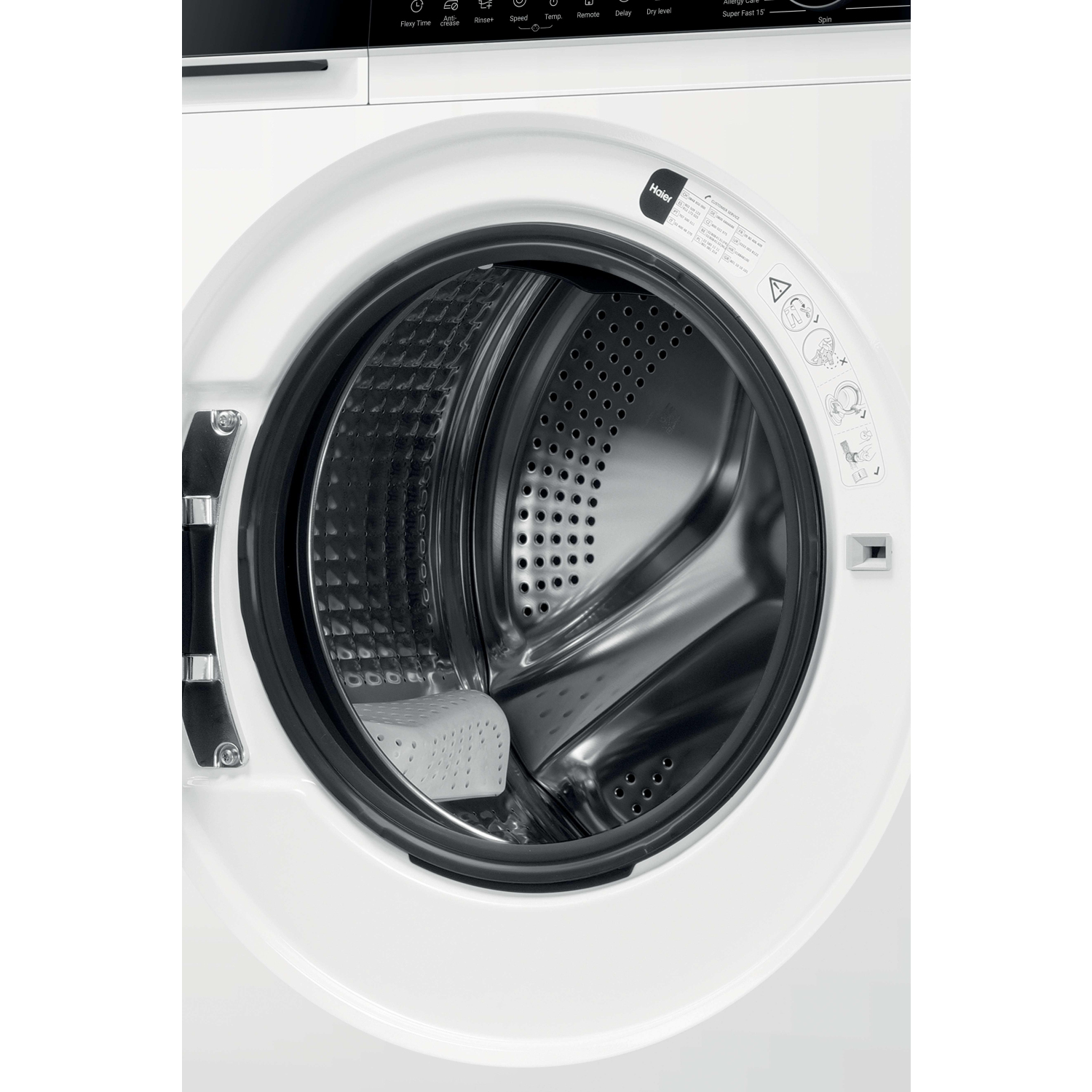 Haier HWD90BP14357TUUK 9kg/5kg 1400 Spin Washer Dryer - White full image