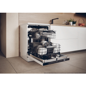 Haier XF 5C7M0W-80 Dishwasher - White - 15 Place Settings - 1