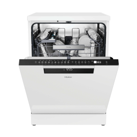 Haier XF 5C7M0W-80 Dishwasher - White - 15 Place Settings - 4