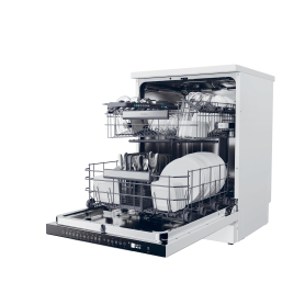 Haier XF 5C7M0W-80 Dishwasher - White - 15 Place Settings - 2