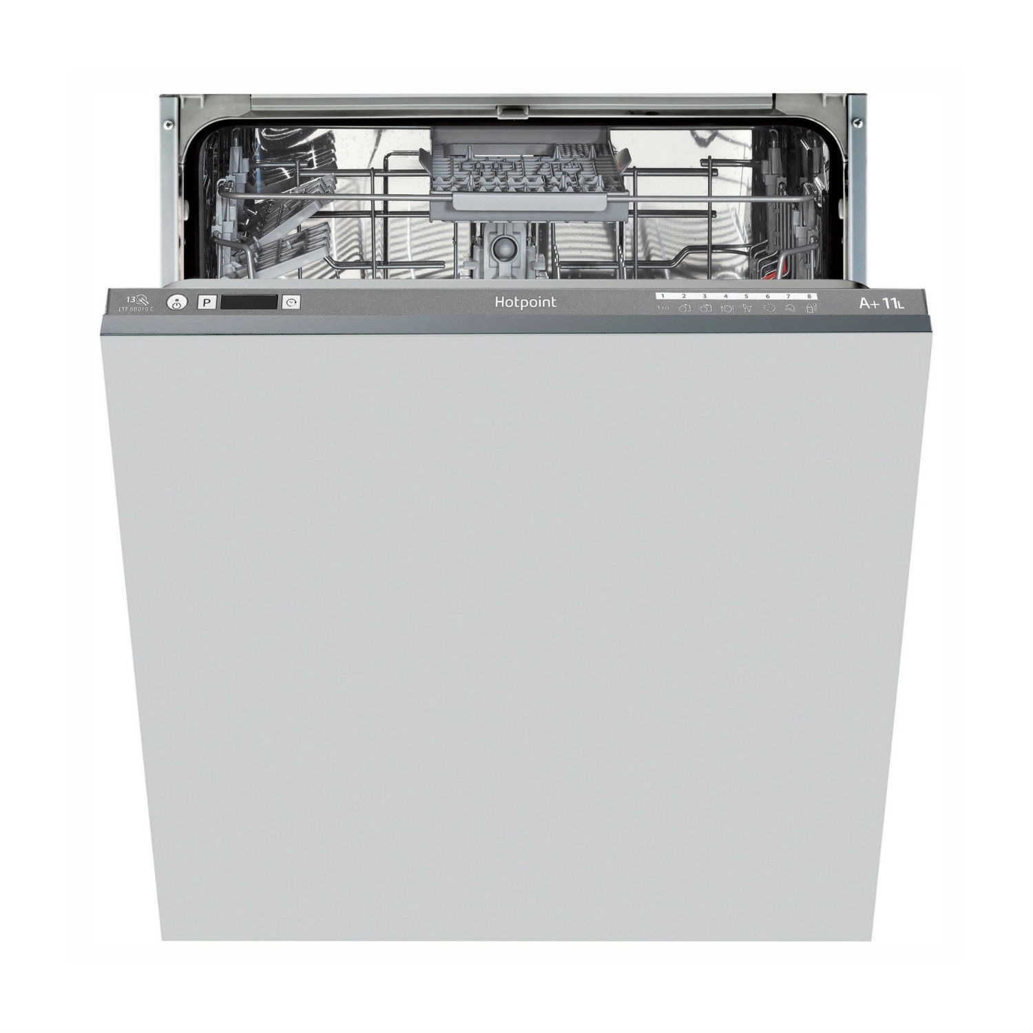 Hotpoint Integrated Full Size Dishwasher with 13 Place Settings - 0