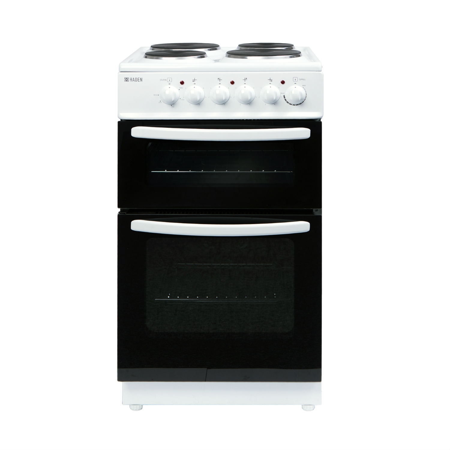 Haden 50cm Twin Cavity Electric Cooker - White - 0