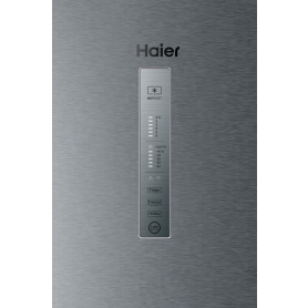 Haier HETR3619FWMG 60cm 70/30 Frost Free Fridge Freezer - Silver - 2