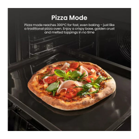 Hisense BI622ABPGUK  Built In Electric Single Steam, Plug & Play Oven - Jet Black - 6