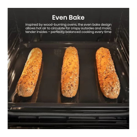 Hisense BI622ABPGUK  Built In Electric Single Steam, Plug & Play Oven - Jet Black - 5