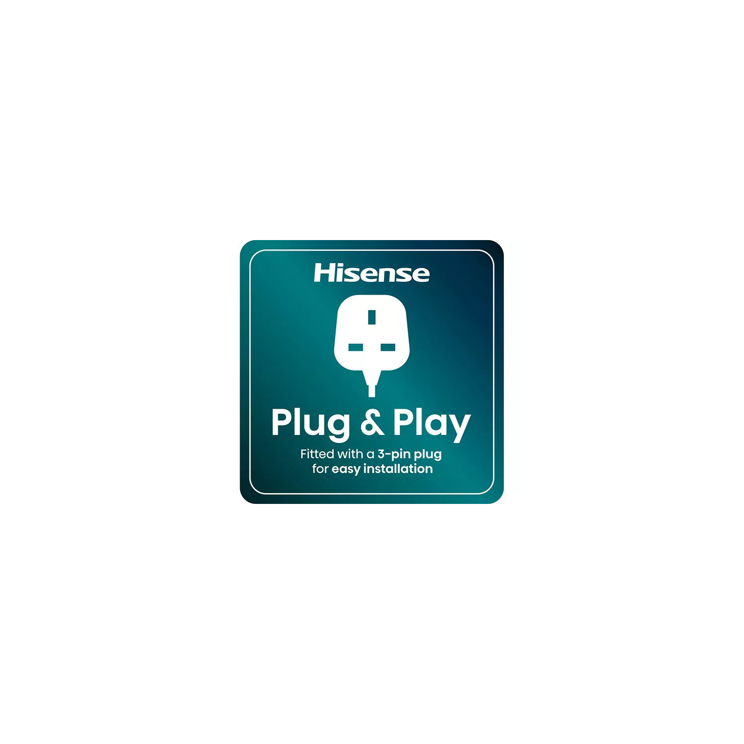 Hisense BI622ABPGUK  Built In Electric Single Steam, Plug & Play Oven - Jet Black full image