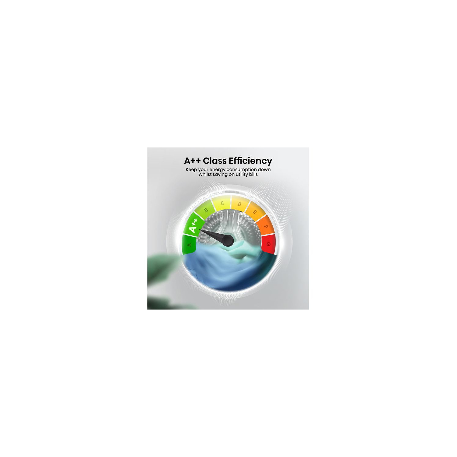 Hisense 3S Series DH3S802BW3 WiFi-enabled 8kg Heat Pump Tumble Dryer - White full image