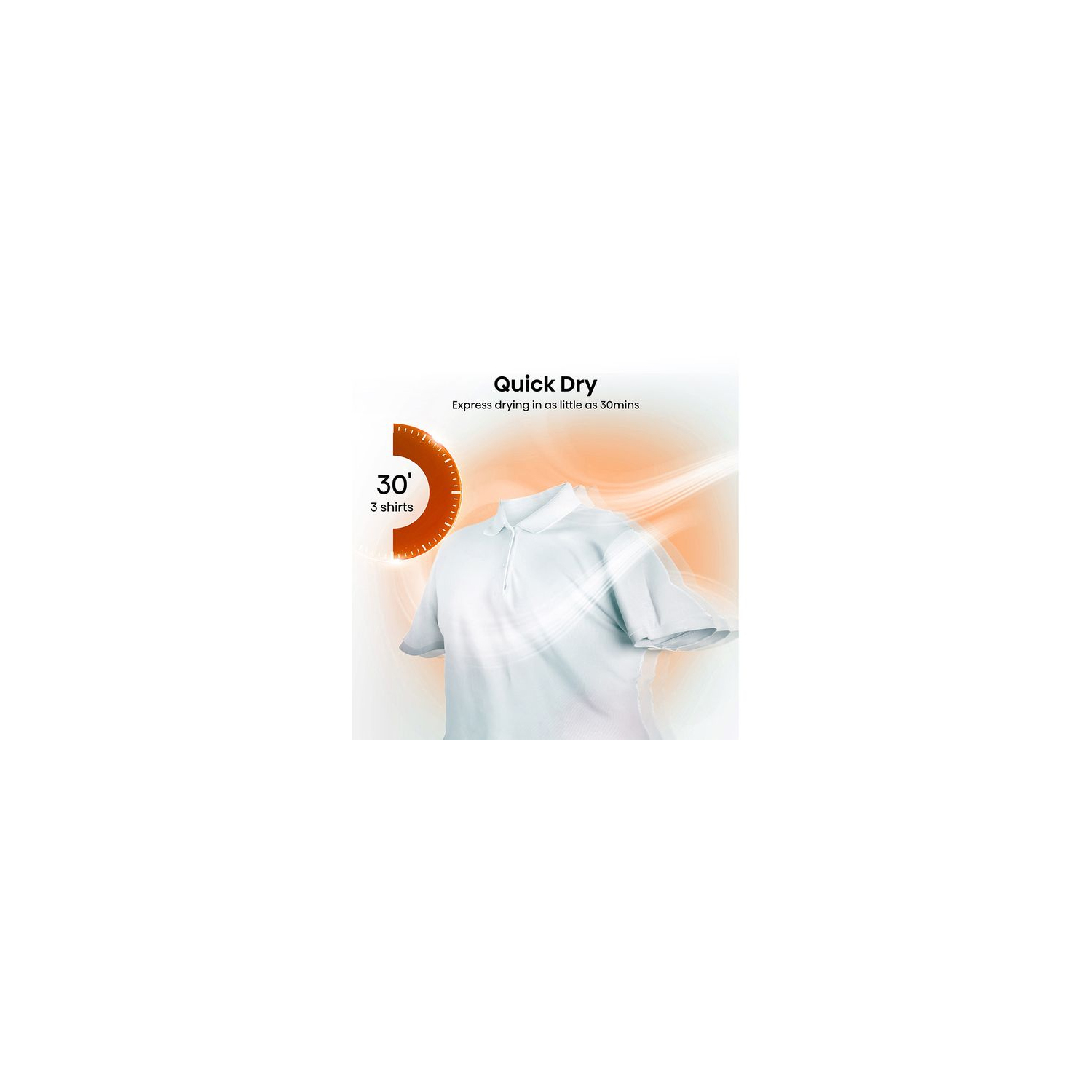 Hisense 3S Series DH3S802BW3 WiFi-enabled 8kg Heat Pump Tumble Dryer - White full image