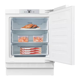 Hisense FUV124D4AWE Integrated Under Counter Freezer with Fixed Door Fixing Kit - 5