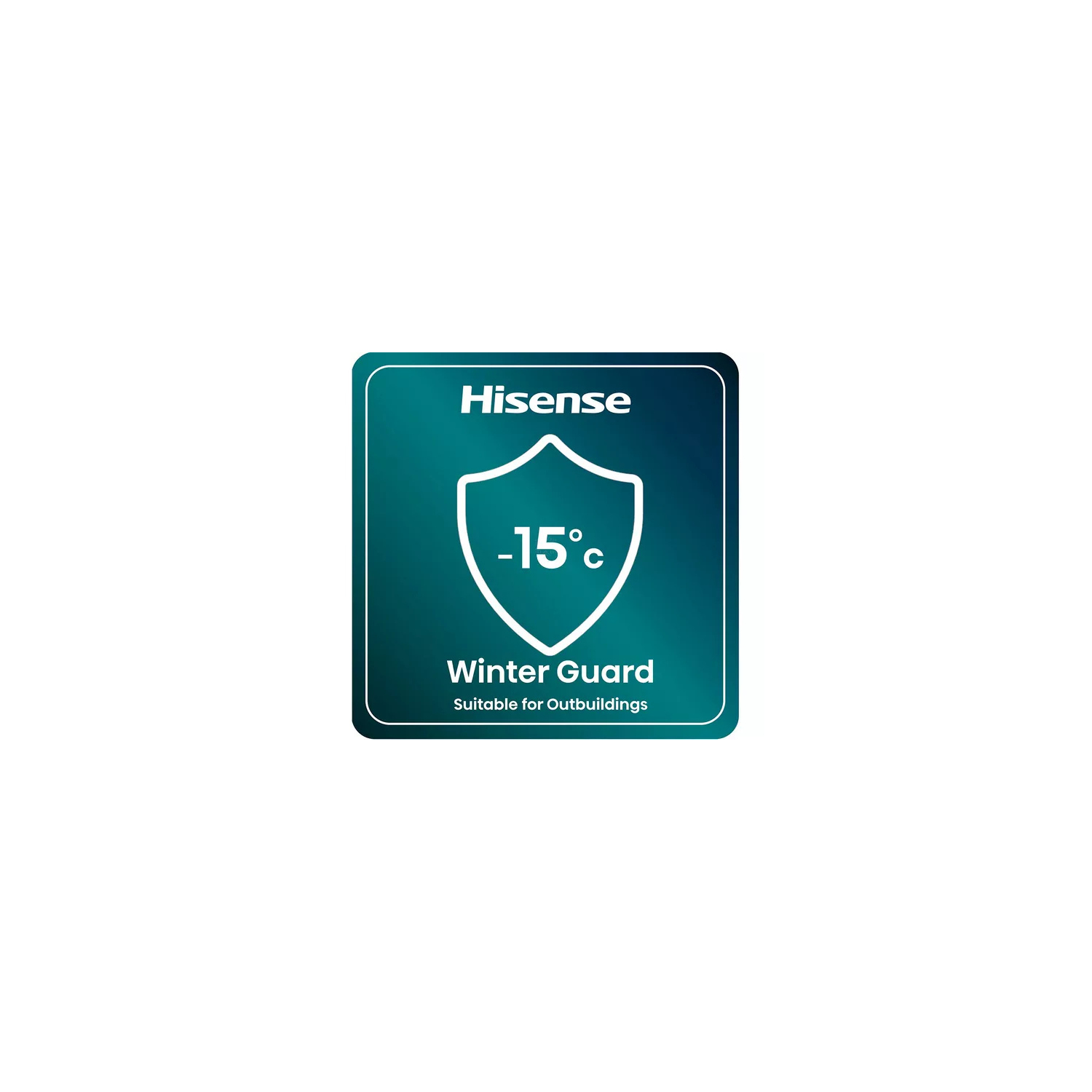 Hisense FUV124D4AWE Integrated Under Counter Freezer with Fixed Door Fixing Kit full image