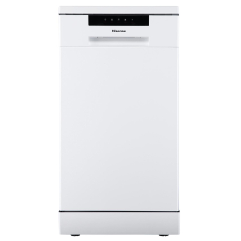 Hisense HS523E15WUK Slimline Dishwasher - White - 10 Place Settings