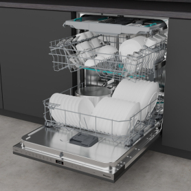 Hisense HV663A60UK Full-Size Fully Integrated Dishwasher - 16 Place Settings - 11