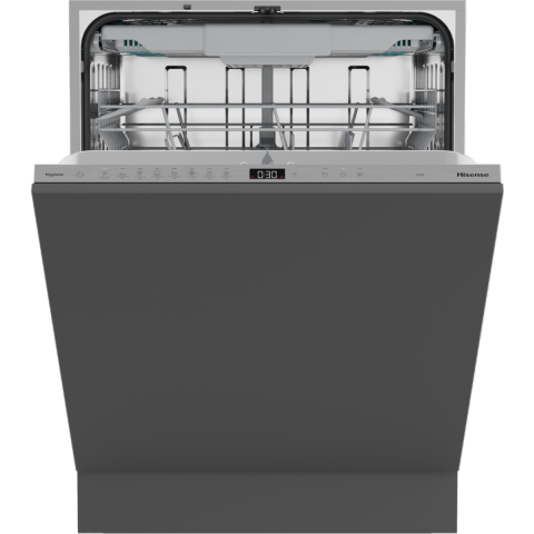 Hisense HV663A60UK Full-Size Fully Integrated Dishwasher - 16 Place Settings