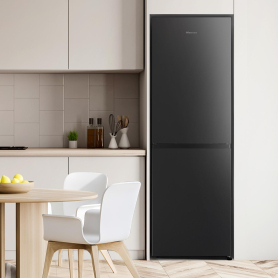 Hisense RB327N4ABD 55cm 50/50 Frost Free Fridge Freezer - Black - 3