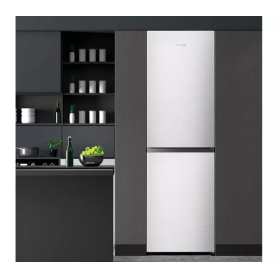 Hisense RB327N4BCE 50/50 Total No Frost Fridge Freezer - Stainless Steel - 1