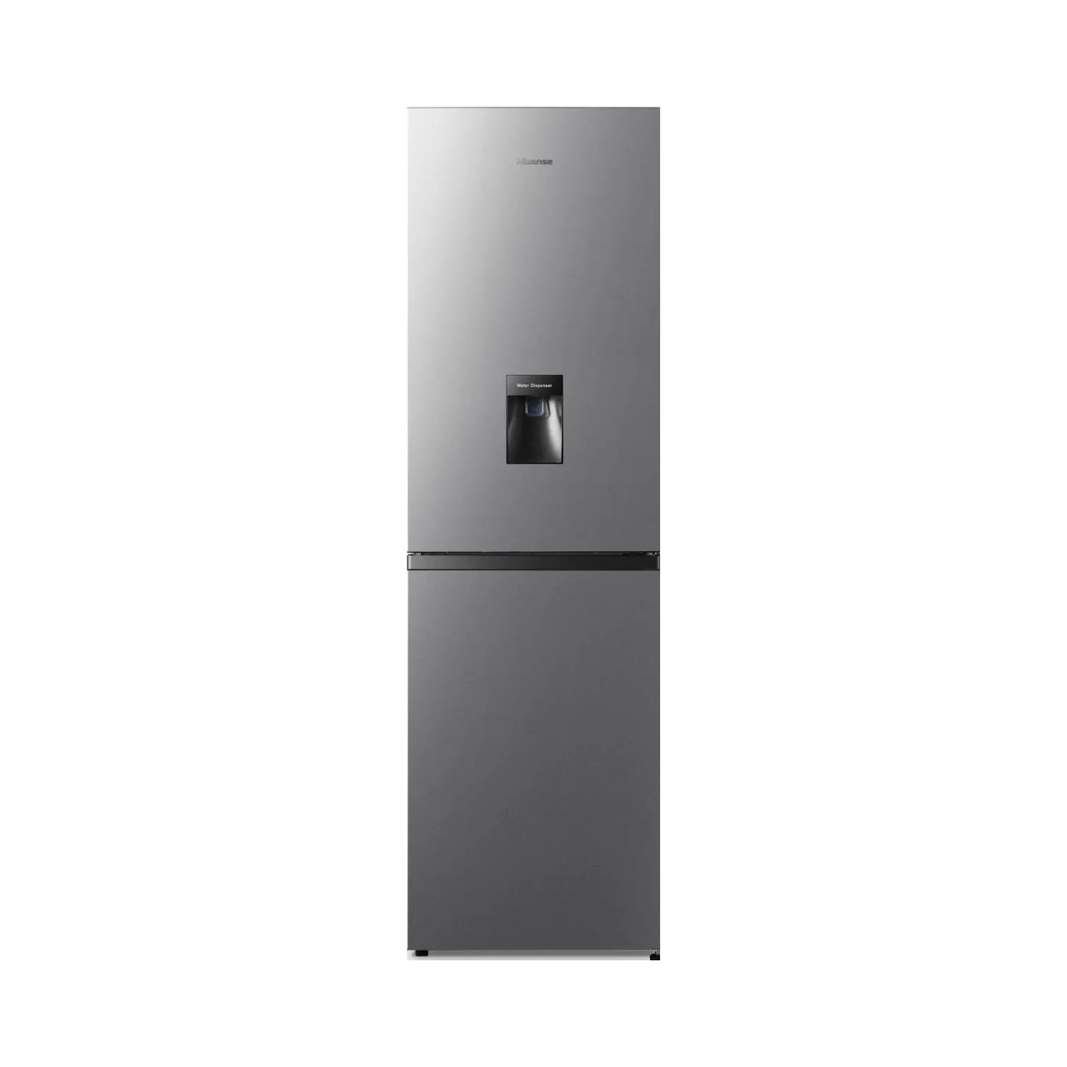 Hisense RB327N4WCE 50/50 Total No Frost Fridge Freezer - Stainless Steel full image