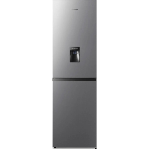 Hisense RB327N4WCE 50/50 Total No Frost Fridge Freezer - Stainless Steel