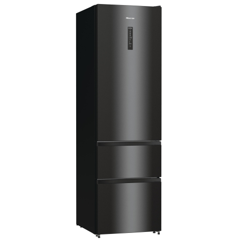 Hisense RM469N4AFDUK 60cm 60/40 Frost Free Fridge Freezer - Black