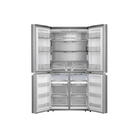 Hisense RQ758N4SASE PureFlat Smart Fridge Freezer - Stainless Steel - 6