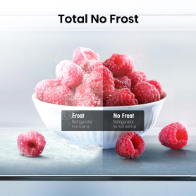 Hisense RS840N4WCE 60/40 91cm Frost Free American Fridge Freezer - Stainless Steel - 7
