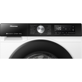 Hisense WD3S8043BW3 WiFi-enabled 8kg/5kg 1400 Spin Washer Dryer - White - 1
