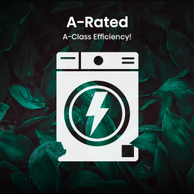 Hoover HGD 4109C-80 10kg 1400 Spin Washing Machine - White - 4