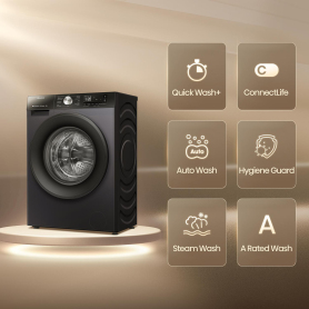 Hisense WF3S8043BB3 8kg 1400 Spin Washing Machine - Black - 2