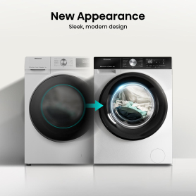 Hisense WF3S9043BW3 9kg 1400 Spin Washing Machine - White - 1