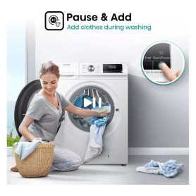 Hisense WFQA9014EVJM 9kg 1400 Spin  Washing Machine - White - 5