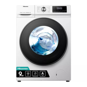 Hisense WFQA9014EVJM 9kg 1400 Spin  Washing Machine - White