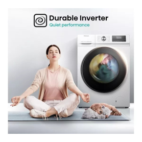 Hisense WFQA9014EVJM 9kg 1400 Spin  Washing Machine - White - 6
